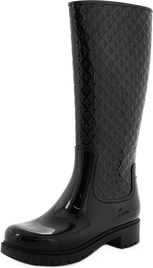 Louis Vuitton Women's Rain Boots Monogram Rubber - ShopStyle