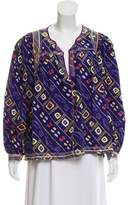 Thumbnail for your product : Isabel Marant Printed Silk Top