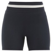 Thumbnail for your product : The Upside Mallorca Side-stripe Stretch-jersey Cycling Shorts - Navy White