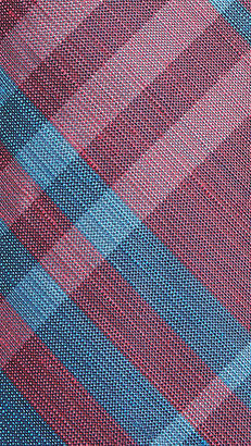 Burberry Check Silk Linen Tie