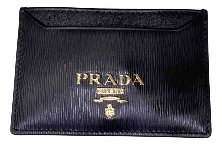 Prada Black Leather Purses, wallets & cases