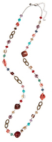 Thumbnail for your product : Marks and Spencer M&s Collection Assorted Bead Link Up Rope Necklace