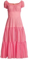 Thumbnail for your product : Michael Kors Cap Sleeve Tiered Midi Dress