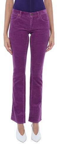 purple velvet pants womens