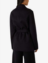 Thumbnail for your product : Joseph Cenda wool and cashmere-blend belted coat