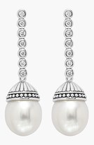 Thumbnail for your product : Lagos 'Luna' Diamond & Pearl Drop Earrings