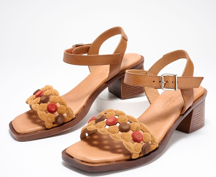 Unity in Diversity Unity.In.Diversity Leather Heeled Sandals - Palafitta