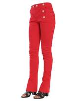 Thumbnail for your product : Balmain Flare Biker Trousers