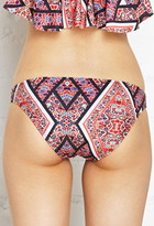 Thumbnail for your product : Forever 21 Abstract Geo Bikini Bottom