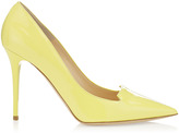 Thumbnail for your product : Jimmy Choo Avril Lemon Patent Leather Pointy Toe Pumps