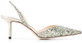 Thumbnail for your product : Jimmy Choo Thandi 65mm glitter pumps