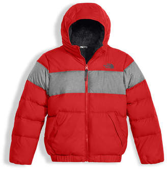 The North Face Boys' Moondoggy 2.0 Down Quilted Jacket, Red, Size XXS-XL