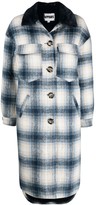 Thumbnail for your product : Apparis James checked single-breasted coat