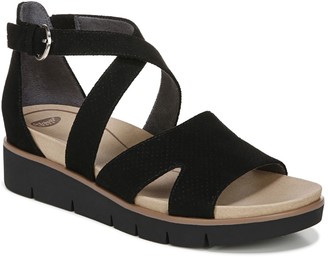 dr scholls black sandals