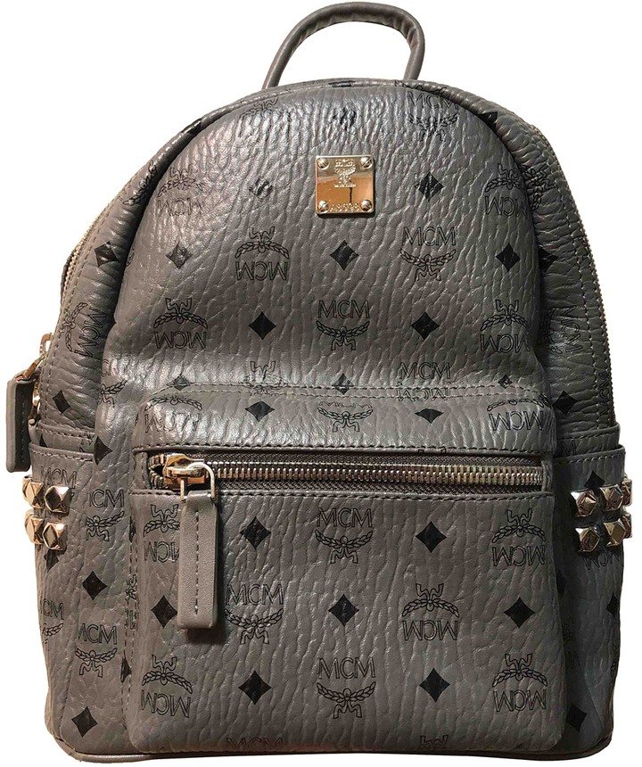 mcm bag grey