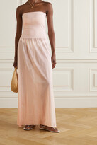 Thumbnail for your product : Eres Zephyr Ankara Convertible Cotton And Stretch-jersey Maxi Dress - Baby pink