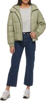 Thumbnail for your product : Levi's Water Resistant Faux Leather Puffer Jacket