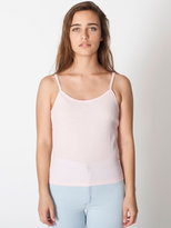 Thumbnail for your product : American Apparel Sheer Jersey Spaghetti Tank