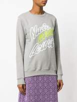Thumbnail for your product : House of Holland logo print sweatshirt