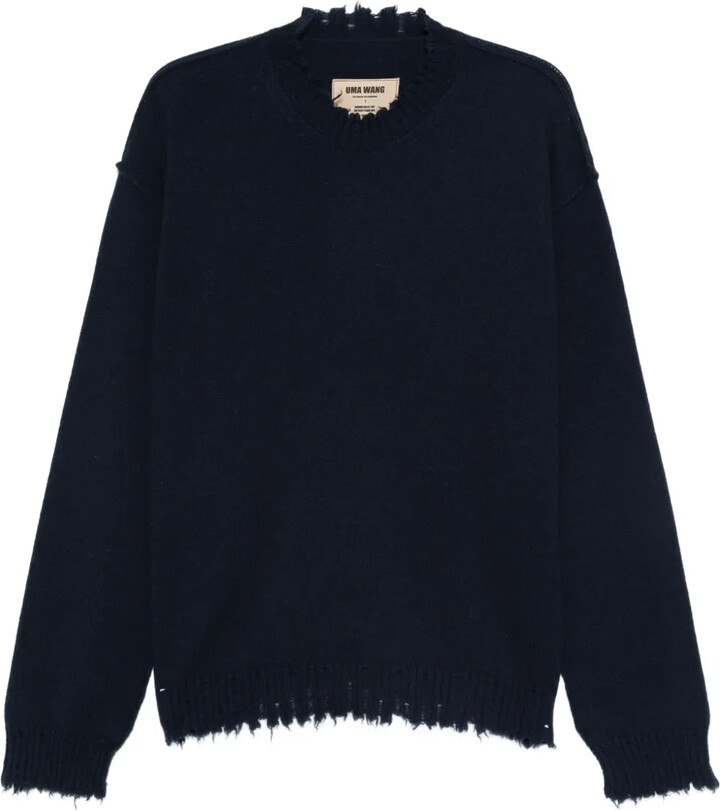 UMA WANG Cashmere Jumper - ShopStyle Crewneck Sweaters
