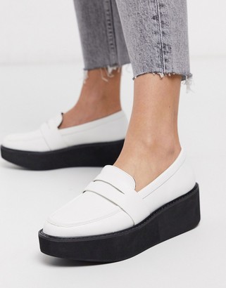 black flatform shoes uk