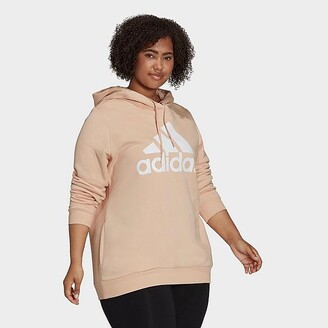 adidas Women's LOUNGEWEAR Essentials Logo Fleece Hoodie (Plus Size) -  ShopStyle