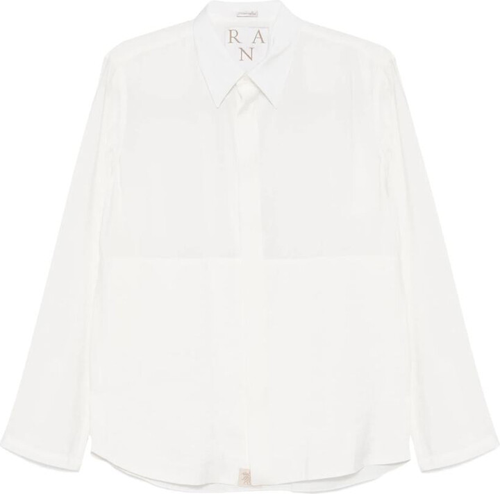 Ranra Maker Gauze Modal Poly Classic Shirt
