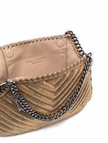 Thumbnail for your product : Stella McCartney mini Falabella chevron shoulder bag