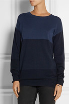 Thumbnail for your product : Current/Elliott + Charlotte Gainsbourg The Blocked cashmere sweater