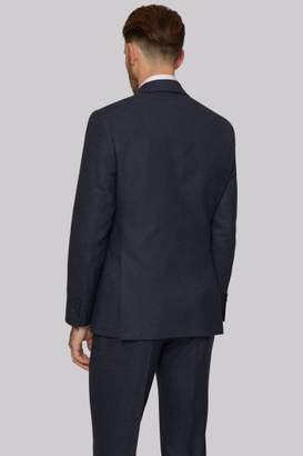 Moss Bros Tailored Fit Ink Textured Suit