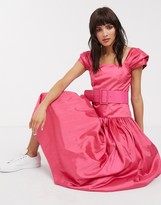 Thumbnail for your product : Rachel Antonoff rosie drop waist belted midi dress