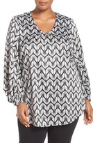 Thumbnail for your product : Melissa McCarthy Plus Size Women's V-Neck Blouse