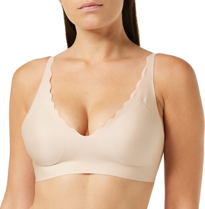 CALVENA Womens Seamless Invisible Underwire Minimizer Strapless Bra for Large Bust 