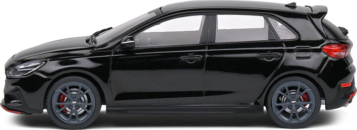 Hyundai i30 N Phantom Black 1/43 Diecast Model Car by Solido
