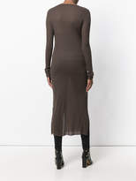 Thumbnail for your product : Balmain knitted midi dress