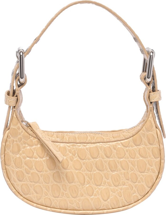 BY FAR Tilda Semi Patent Leather Shoulder Bag ShopStyle