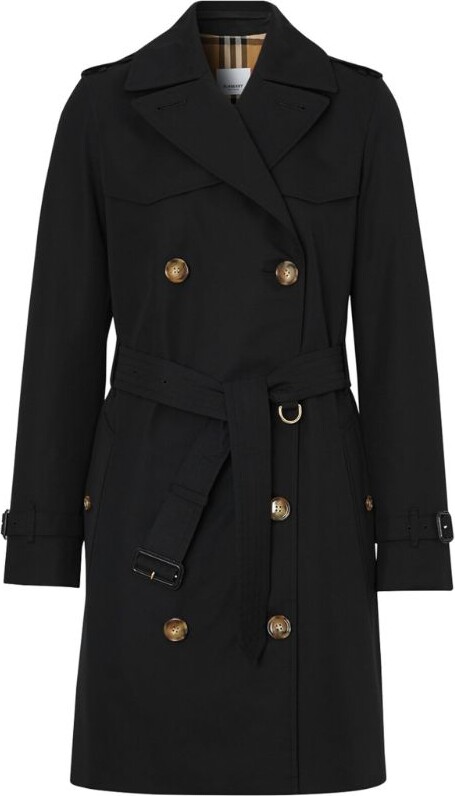 Burberry Short-cotton-trench-coat | ShopStyle