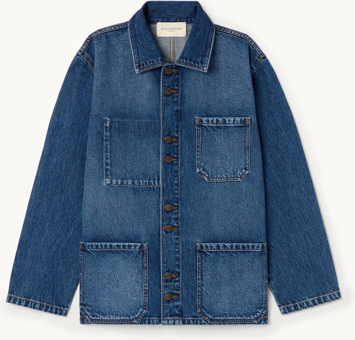 Kallmeyer Jacques Worker Jacket Dark Stonewash Xs