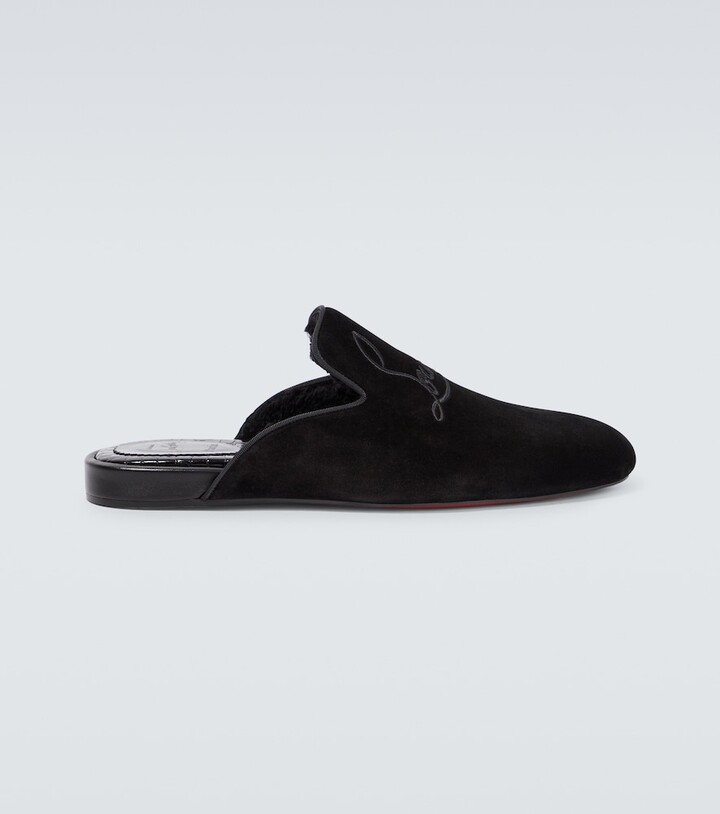 Mens Soft Leather Slippers | ShopStyle