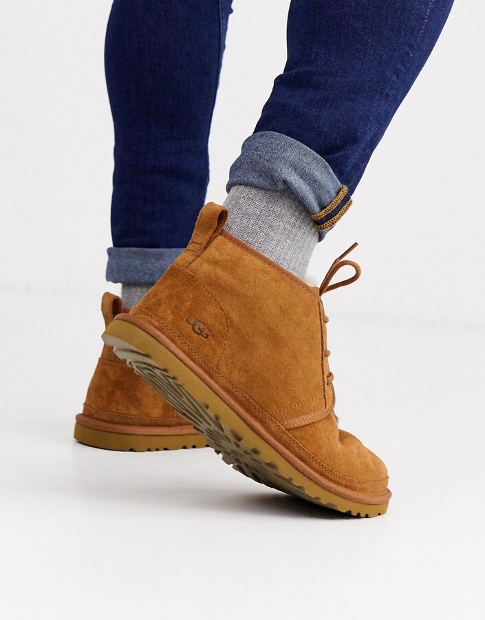 UGG neumel chukka boots in tan - ShopStyle