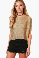 Thumbnail for your product : boohoo Eve Scoop Neck Jumper