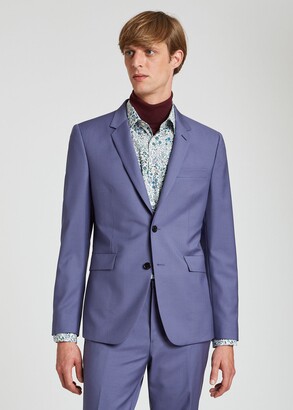 Paul Smith The Kensington - Men's Slim-Fit Violet Wool-Mohair Suit -  ShopStyle