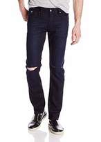 Thumbnail for your product : GUESS Men's Slim Straight Crushed Wash Jean Knee Slits