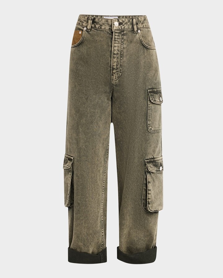 Moschino Vintage Washed Cargo Pants