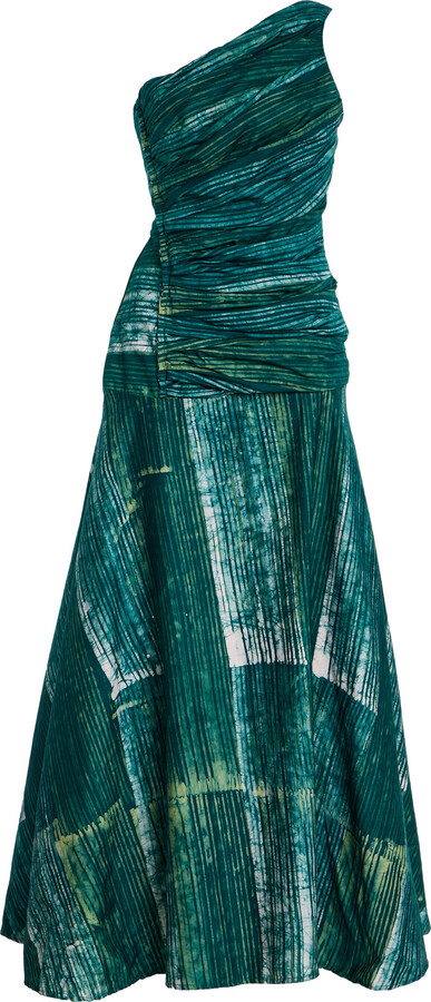 Busayo Shoulder Cotton Maxi Dress