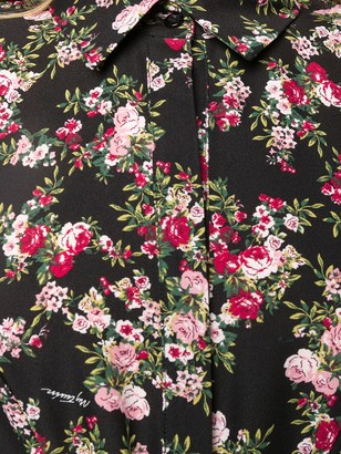 Twin-Set Floral-Print Shirt Dress