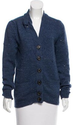 Marc Jacobs Distressed Wool Cardigan