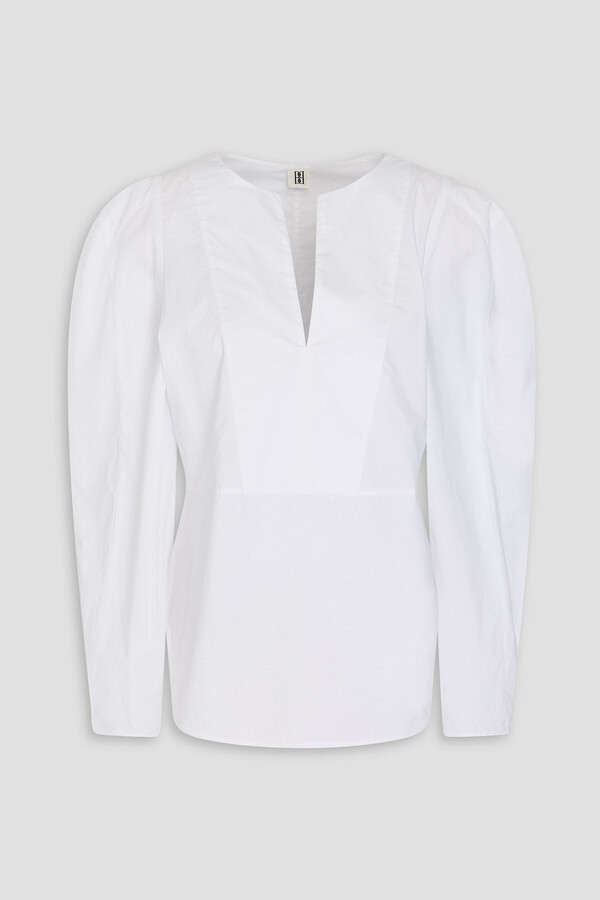By Malene Birger Emely cotton-poplin blouse
