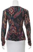 Thumbnail for your product : Etro Printed Wool Top