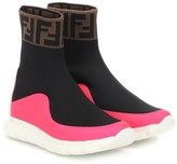 Thumbnail for your product : Fendi Kids Sock sneakers
